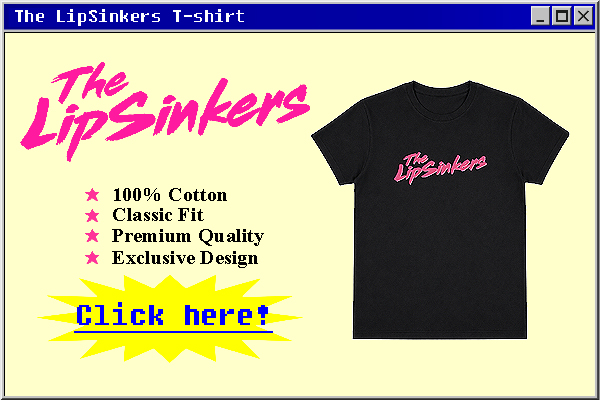 The LipSinkers T-Shirts